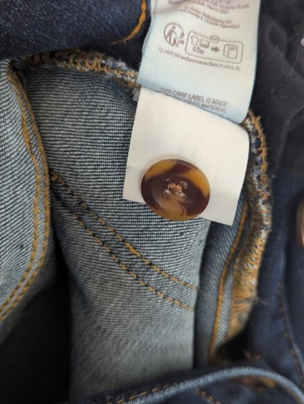 Boden Bootcut Denim Jumpsuit Sz: 6T - Picture 12 of 13